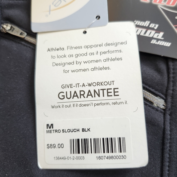 Athleta Metro Slouch Size Medium - Picture 8 of 11